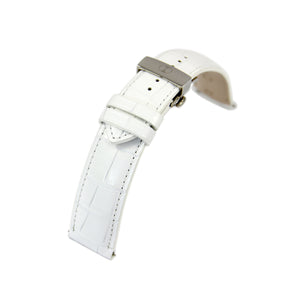 22 MM Leather Straps with Steel Case Buckle Colors (13)