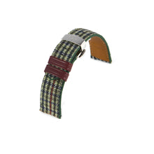 Load image into Gallery viewer, 20 MM Textile Leather Straps with Steel Case Buckle Standard (105 mm x 65 mm) Colors (3)