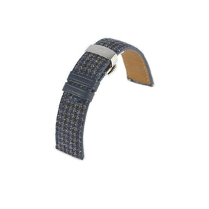20 MM Textile Leather Straps with Steel Case Buckle Standard (105 mm x 65 mm) Colors (3)