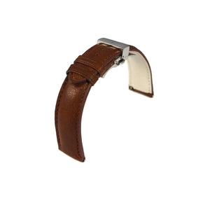Sablier 20 MM Leather Straps with Steel Case Buckle