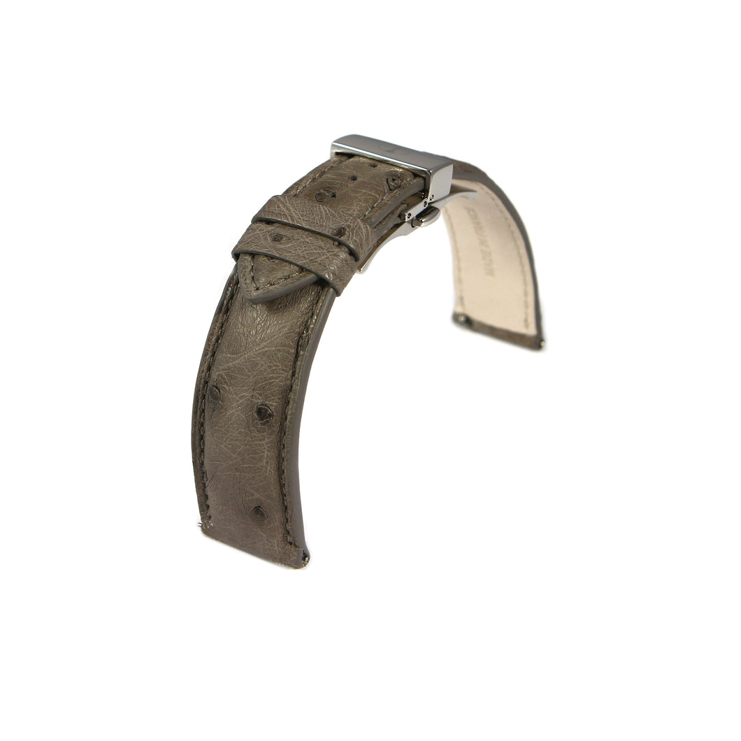 20MM Ostrich Straps with Steel Case Buckle Long (115mm x 80mm) Colors (4)