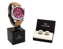 Load image into Gallery viewer, Sablier Holiday Cufflinks Gift Set